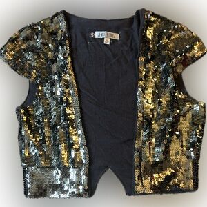 Jennifer Lopez sequin shrug